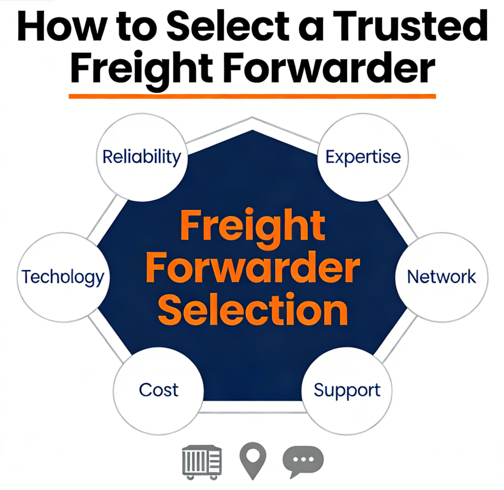 Quali fattori devo considerare quando scelgo un spedizioniere affidabile?