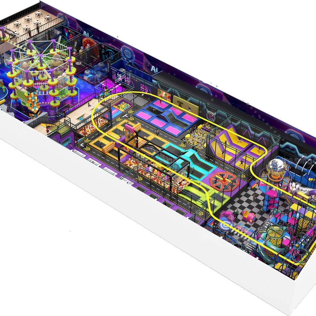 Dream Catch | Large Indoor Playground Equipment - Commercial Playground One-Stop Solution