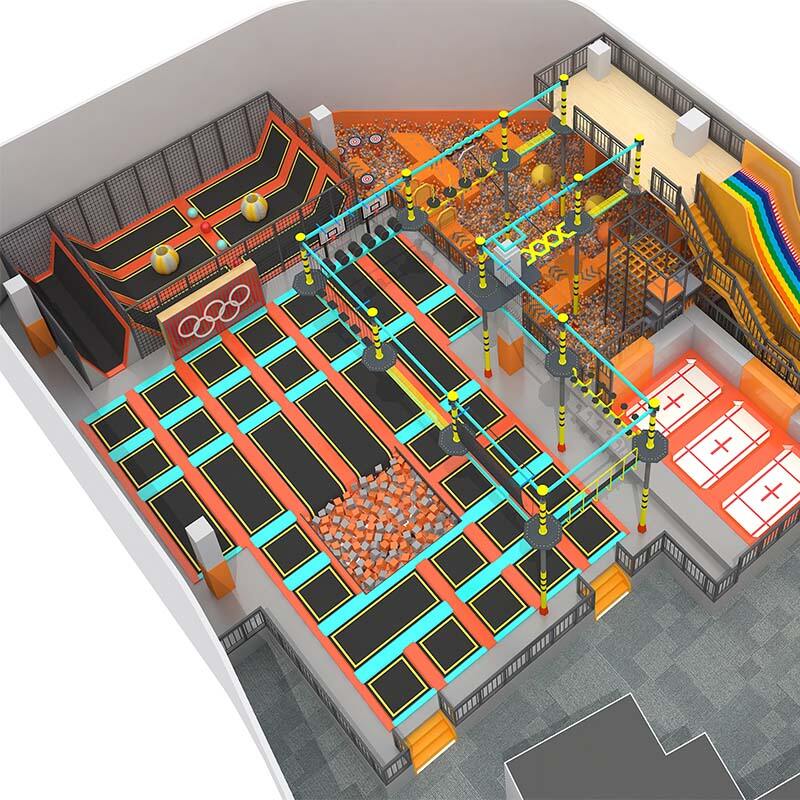 Dream Catch | Large Indoor Trampoline Park - Professional Adventure Play Equipment