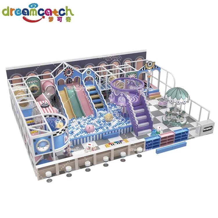 Dream Catch | Soft Play Center - Macaron-themed Amusement Rides