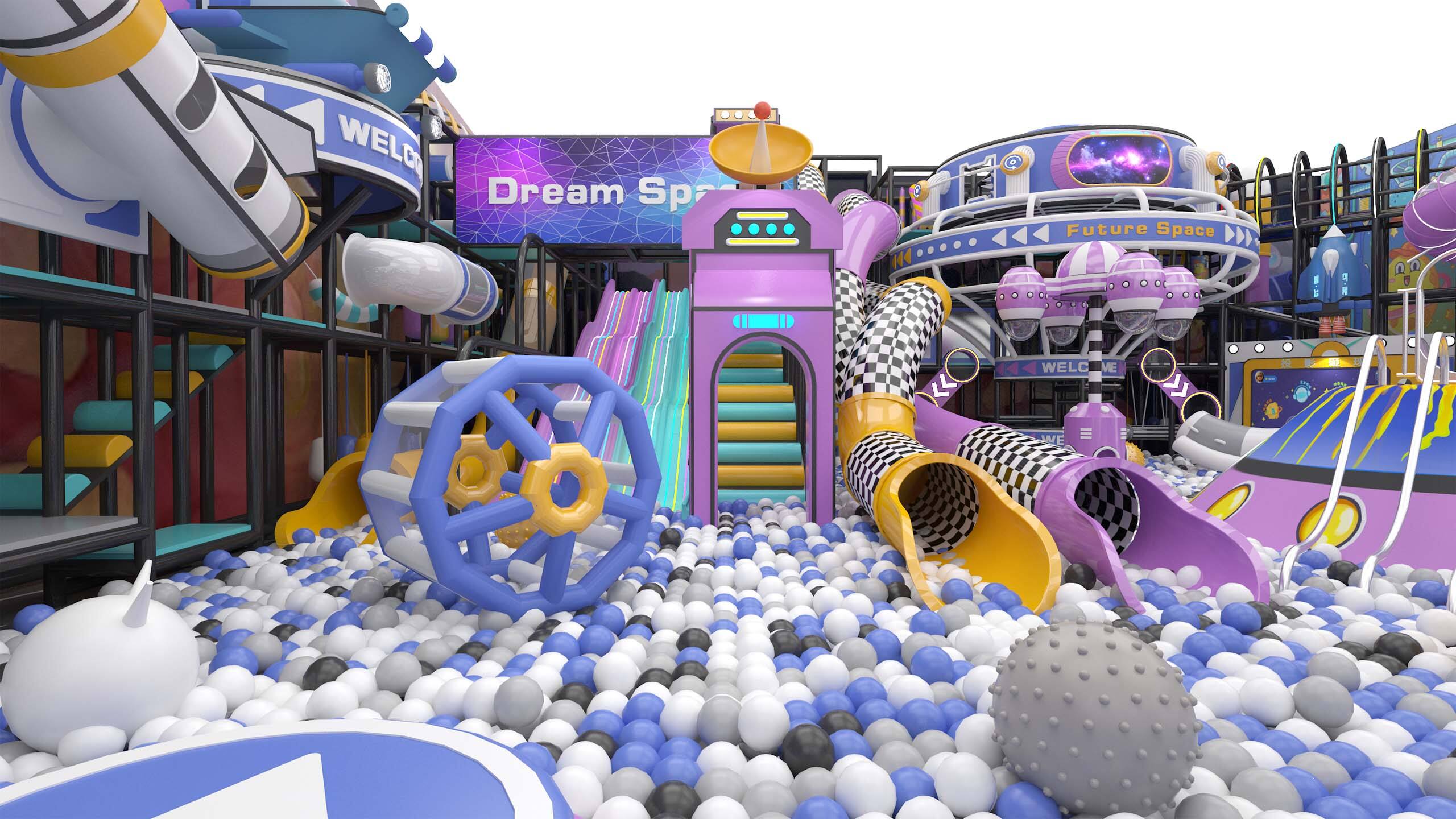 Space Theme Play Center: Out-of-This-World Fun Indoors