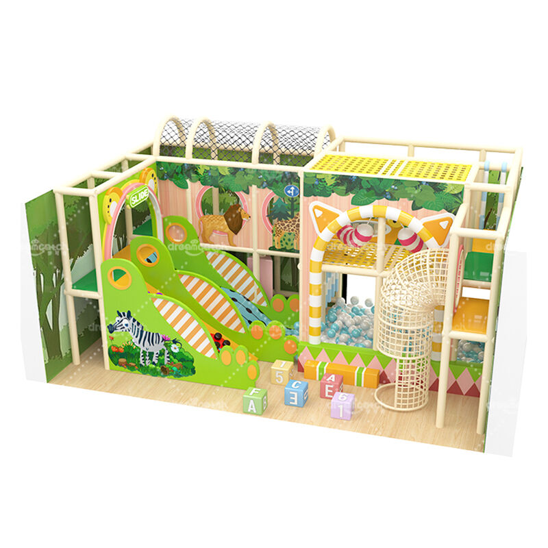 Dream Catch | Indoor Play Center - Jungle Theme Small Size Soft Playground 