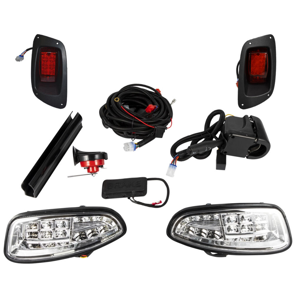 مجموعة الإضاءة LED Deluxe لسيارة EZ-GO RXV من عام 2016