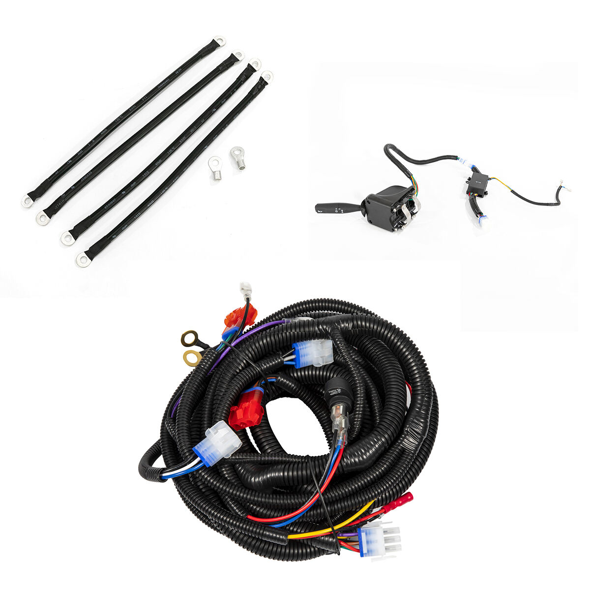 Golf Cart Harness & Battery Cable & Switch