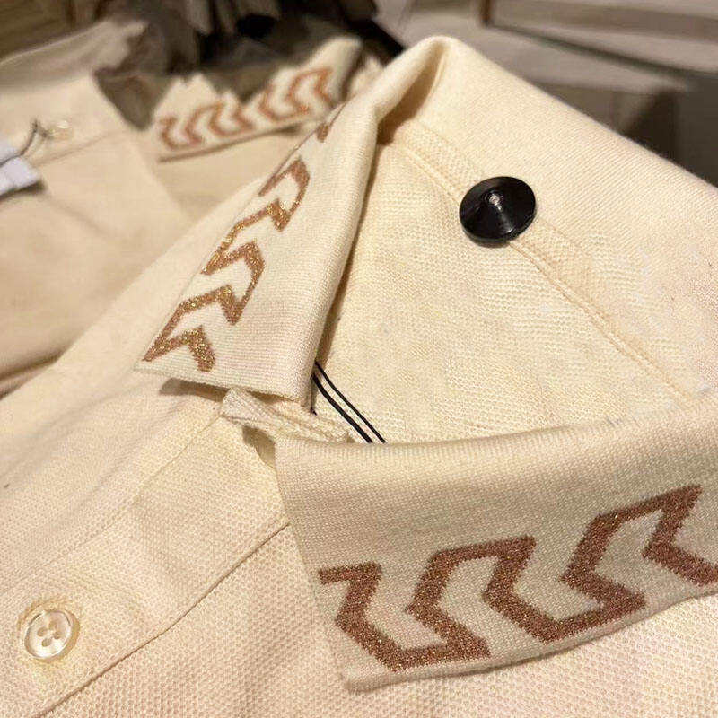 16 needle Knitted rib gold thread jacquard rib