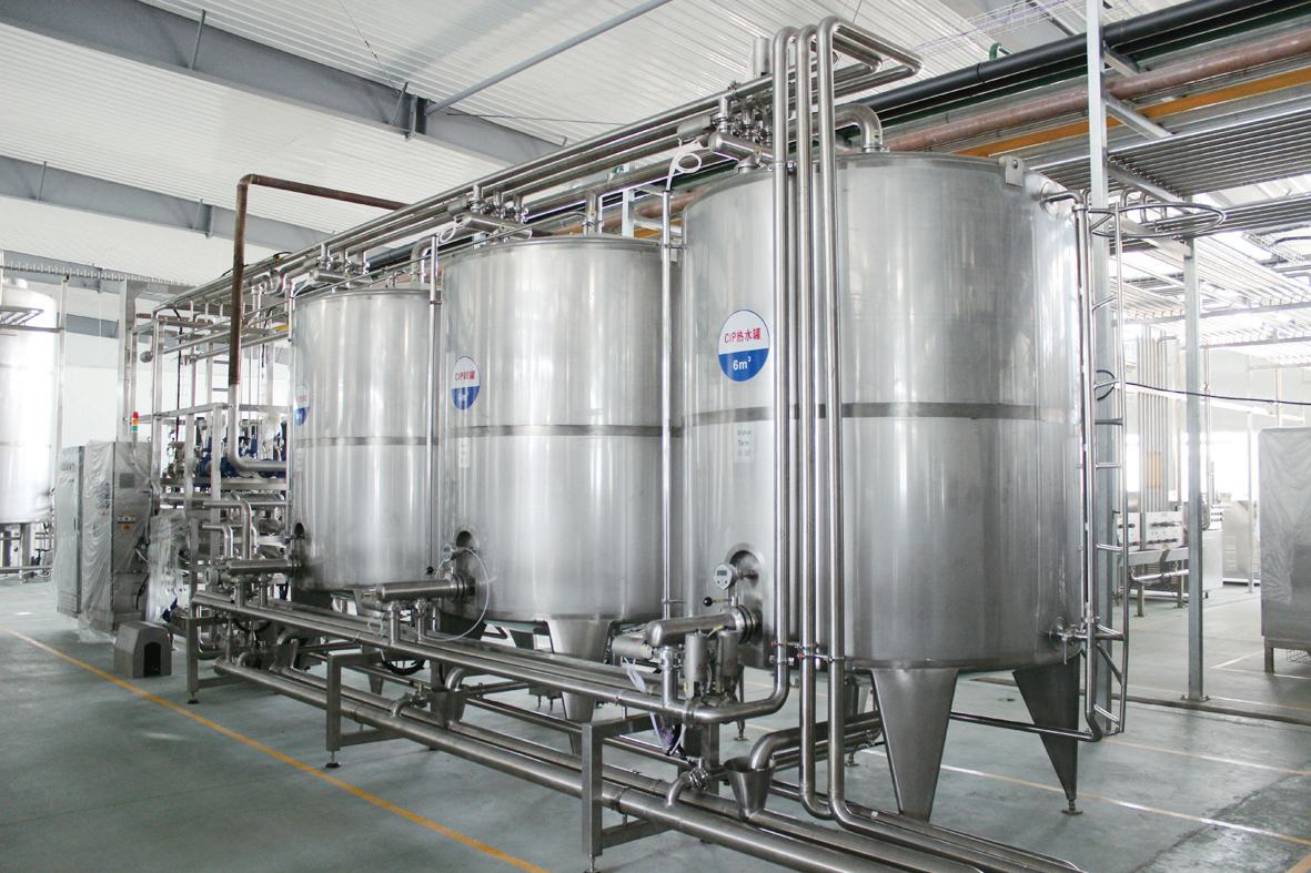 Automatic CIP cleaning system