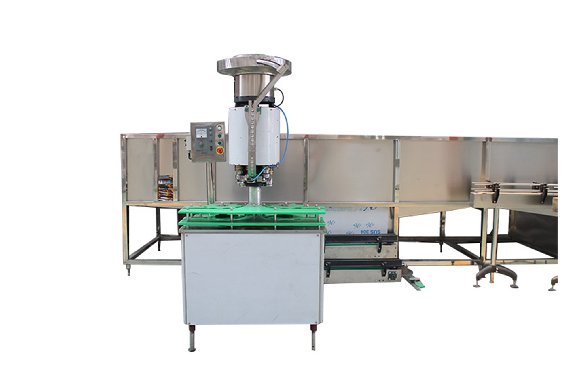 Automatic Plastic Cap Pressing Machine