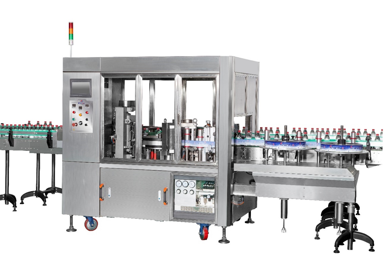 Linear Hot Glue Melt Labeling Machine