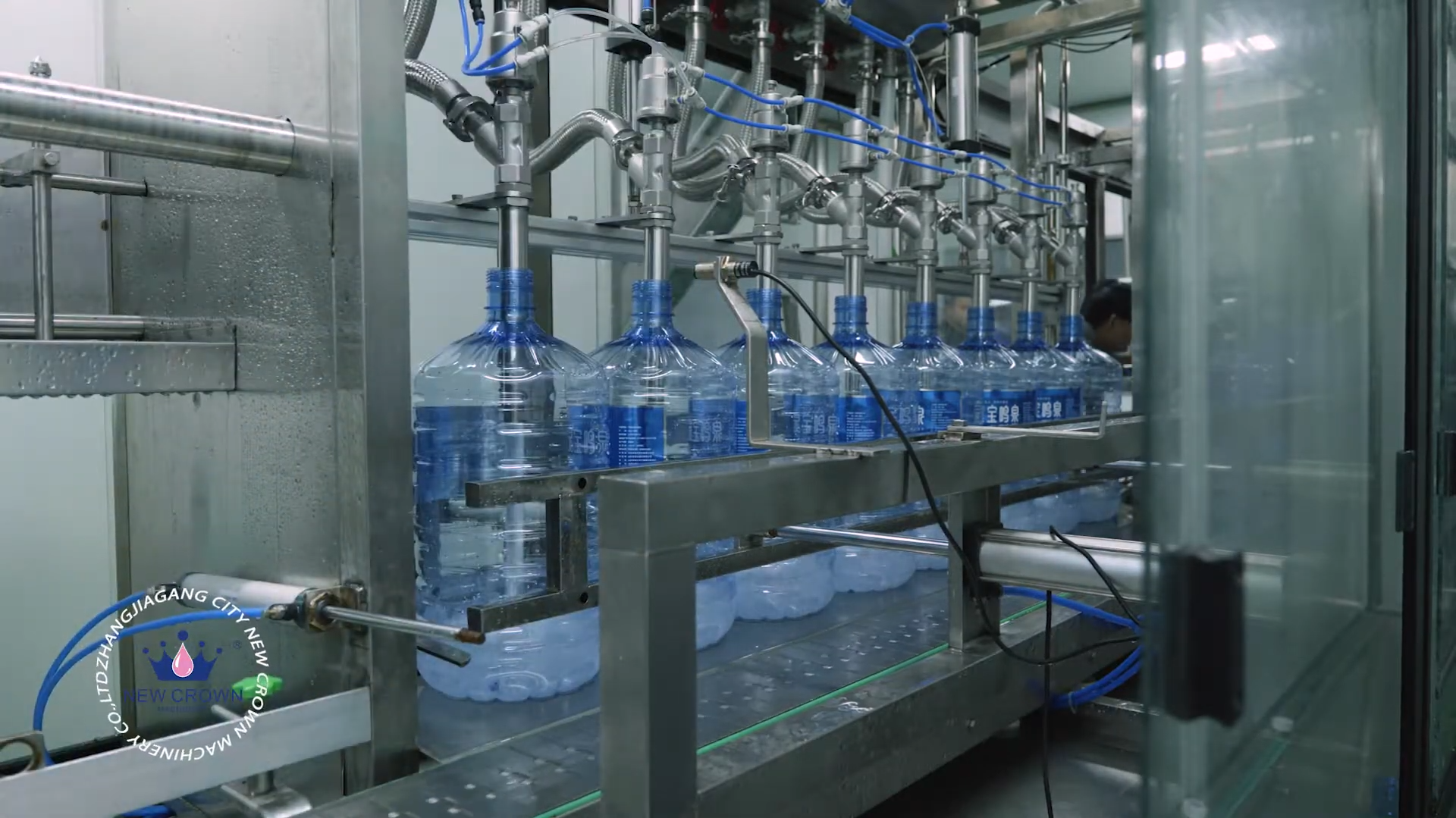 5 Gallon 19L bottle filling line