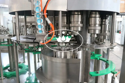 מכונת מילוי משקאות קרצ'יים - ממלאה אוטומטית במהירות גבוהה למשקה קל, מים בוערים ו-C