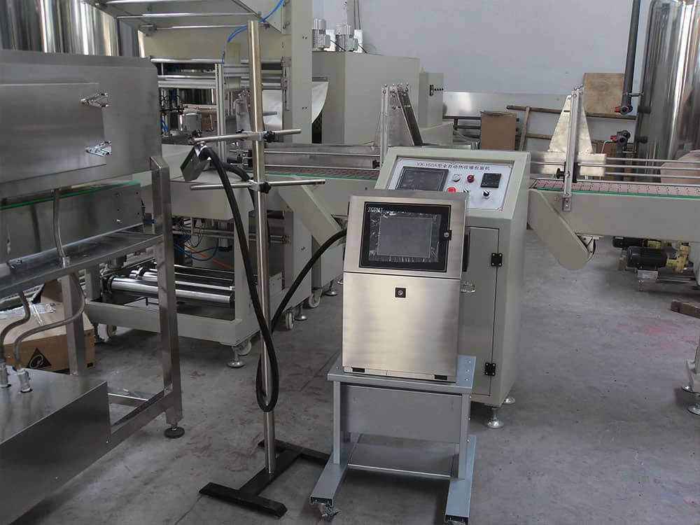 Auto inkjet code printer, date coding machine
