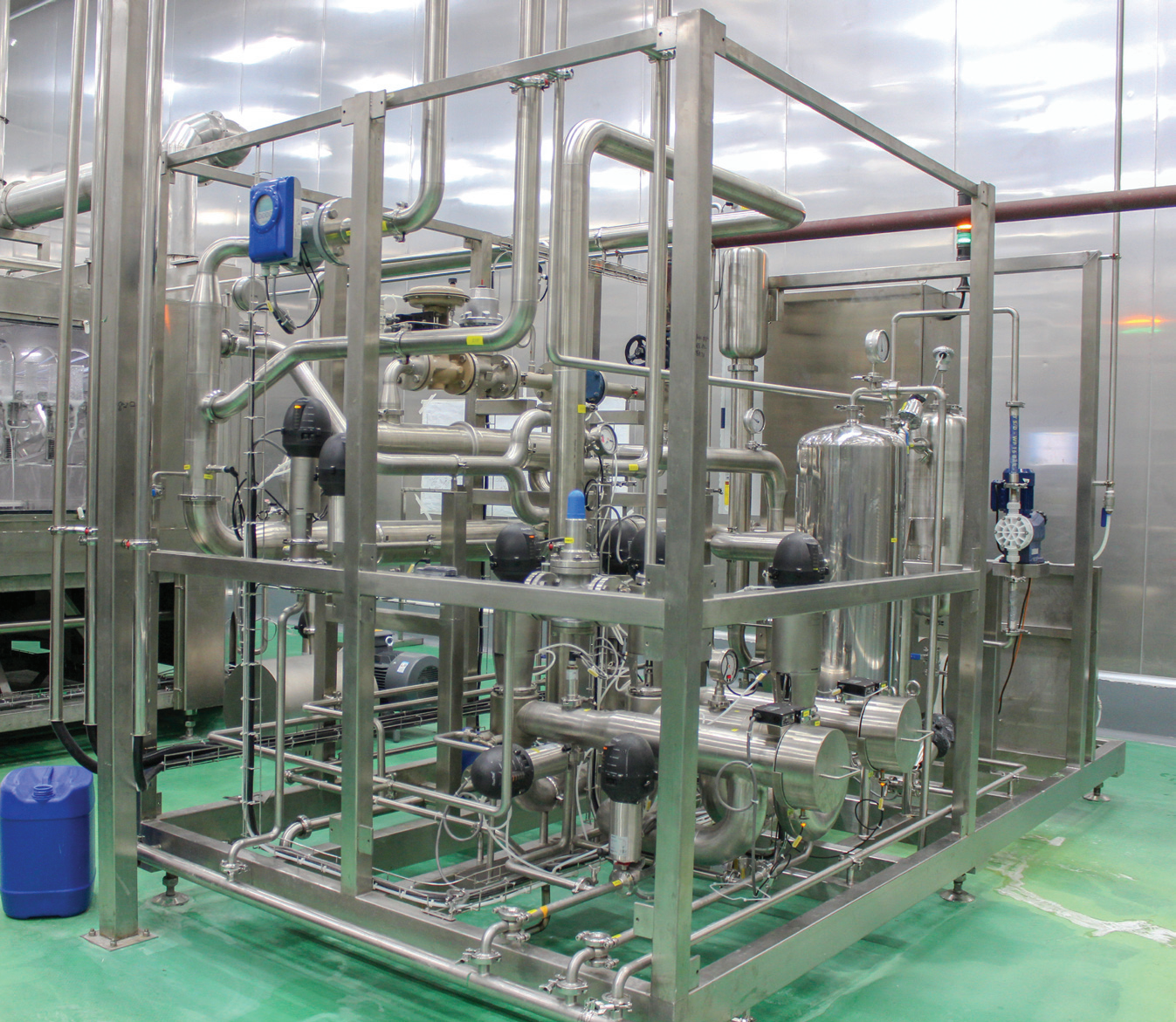 Disinfectant preparation system