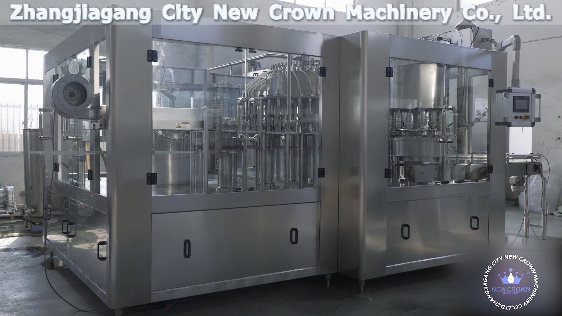 CGF40 40 12 high speed PET bottle water filling bottling machine