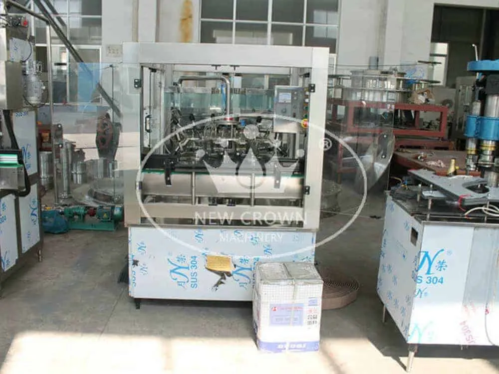 Bottle Rinsing Machine | High-Speed Automatic Bottle Cleaner