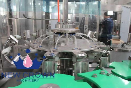 מכונת מילוי פחיות משקאות - שורה ייצור אוטומטית למהירות גבוהה