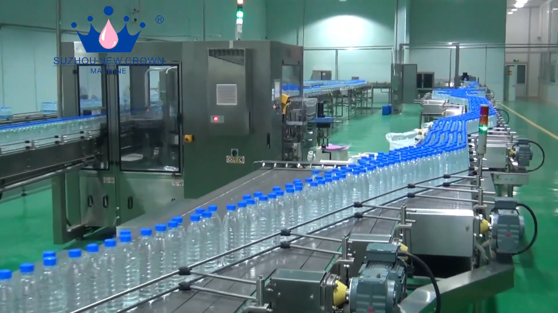  Combi block water bottling line 40000bph