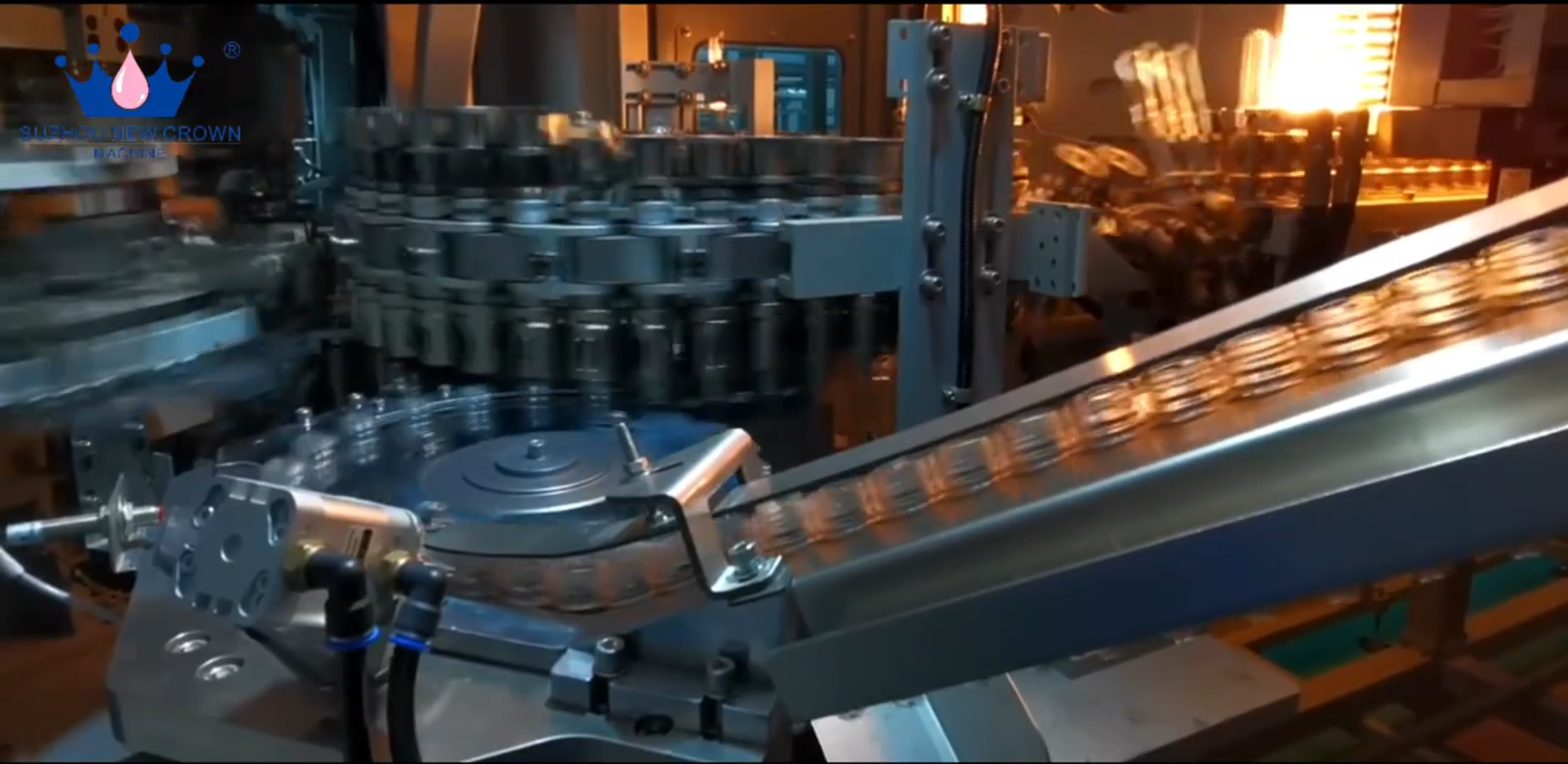 Aseptic combi 48000bph beverage and sparkling water blowing filling capping machine