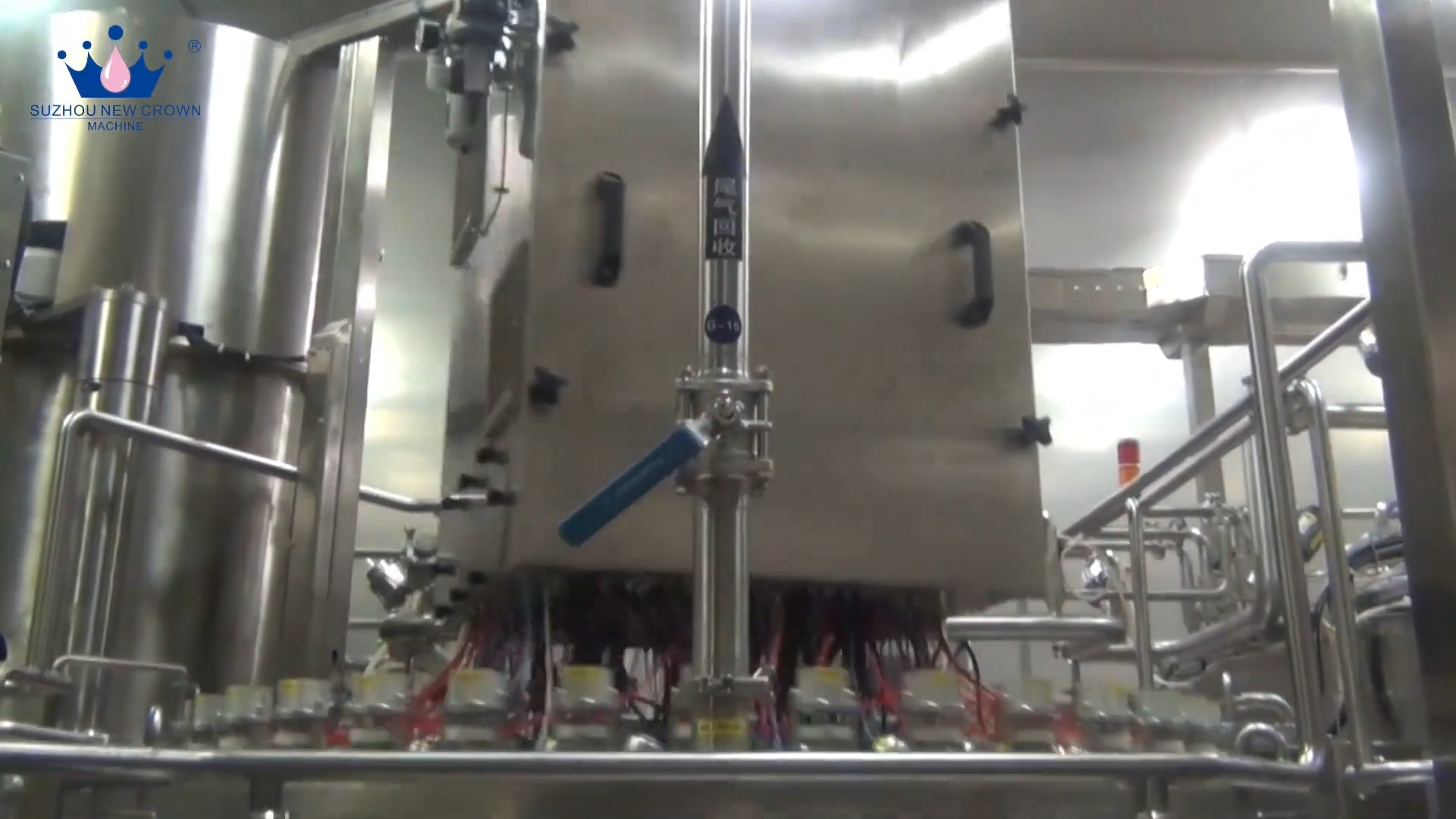 Aseptic milk tea beverage combi blowing filling capping line