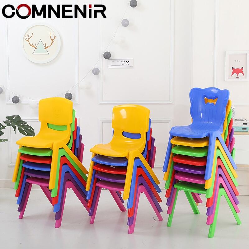 Cheap Colorful Design Modern Home Furniture Wholesale Kids Baby Children Stackable Chair For Kids