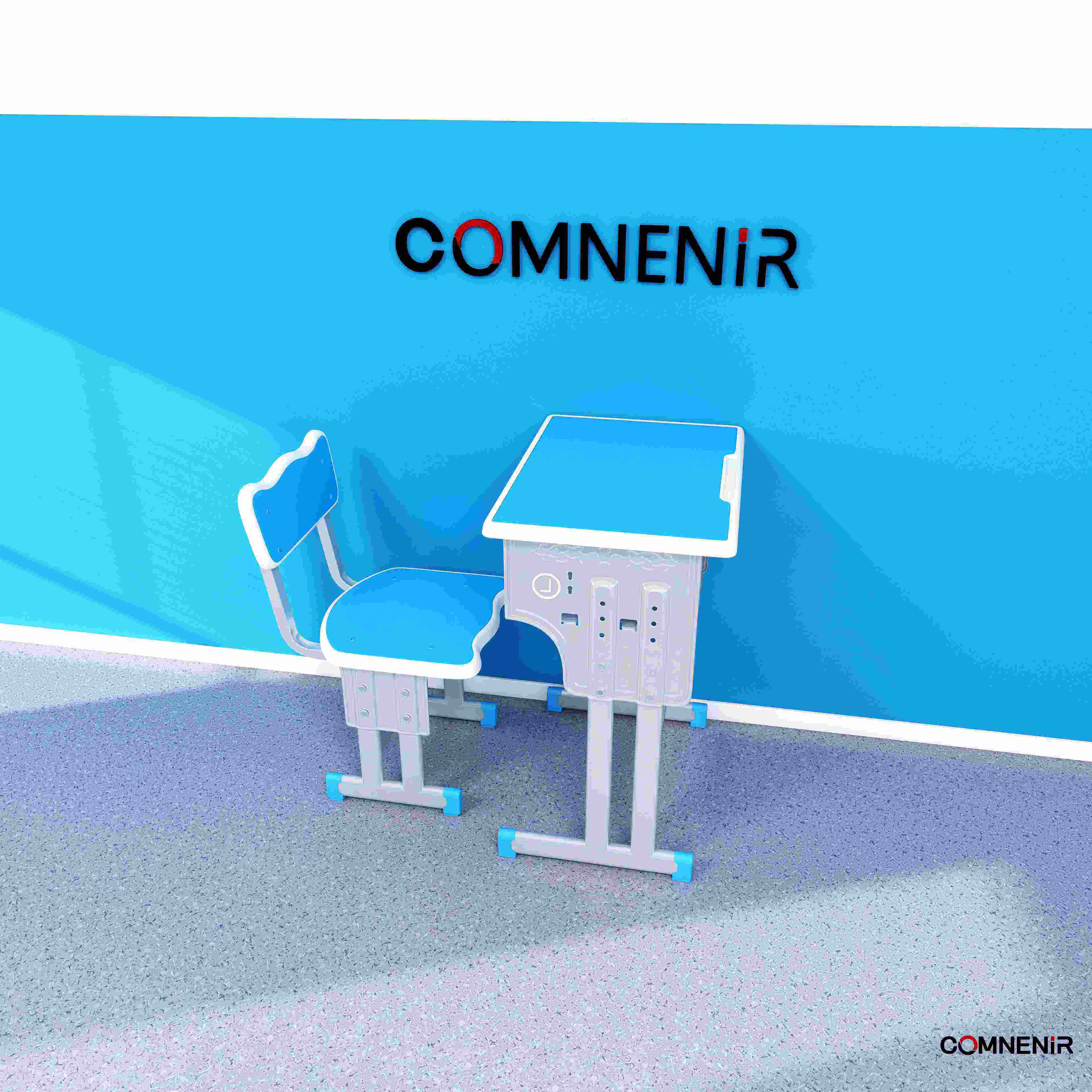 Modern School Classroom Desk and Chair Set Hot Selling Student Furniture for primary school