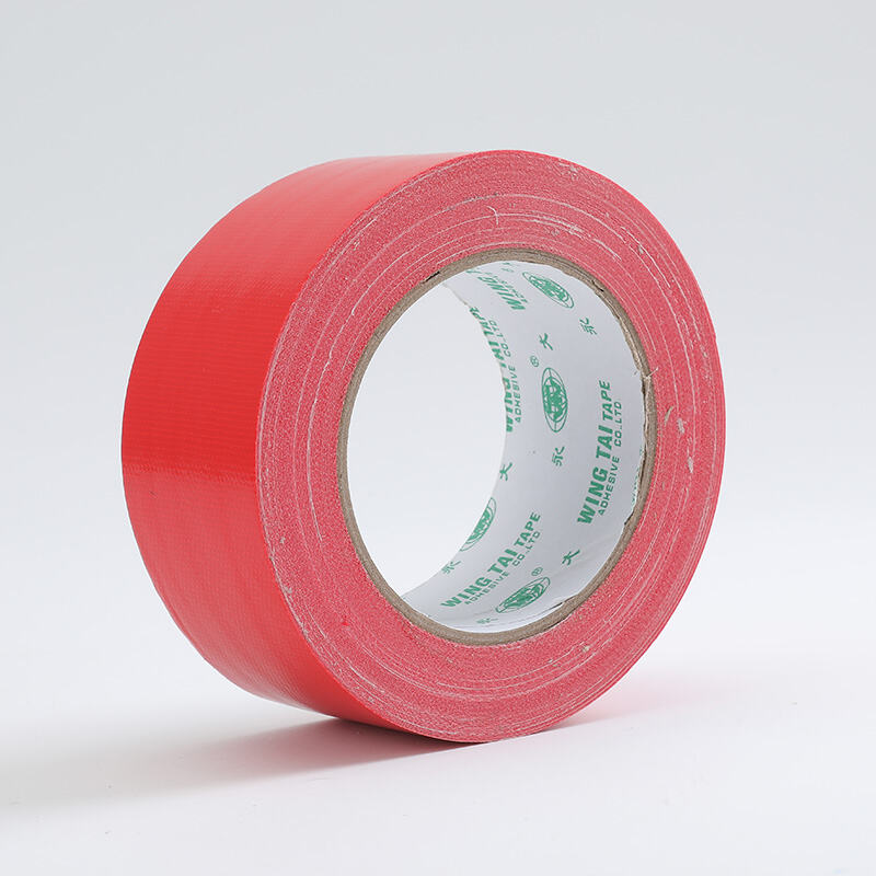 Cinta adhesiva de tela con fusión en caliente: cinta tipo duct tape de alta adherencia y fijación rápida para agrupamiento y fijación de alfombras