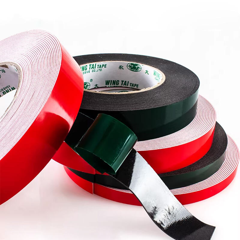 Cinta adhesiva de espuma de PE de doble cara: adhesivo impermeable para montaje, relleno de huecos y amortiguación de vibraciones