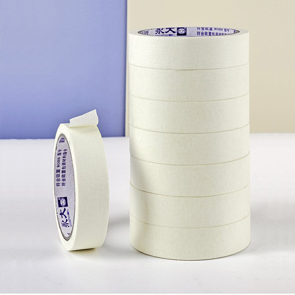 Cinta de enmascarar de uso general – Adhesivo de papel crepé escribible para pintura, manualidades y etiquetado