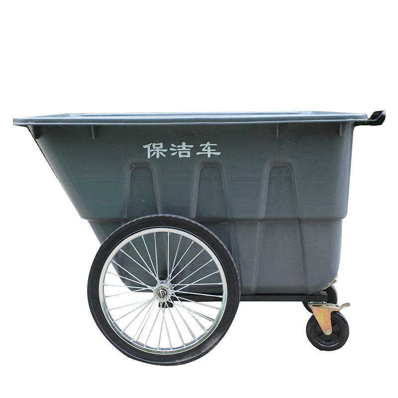 400-Liter Open-Top Wheeled Trash Can