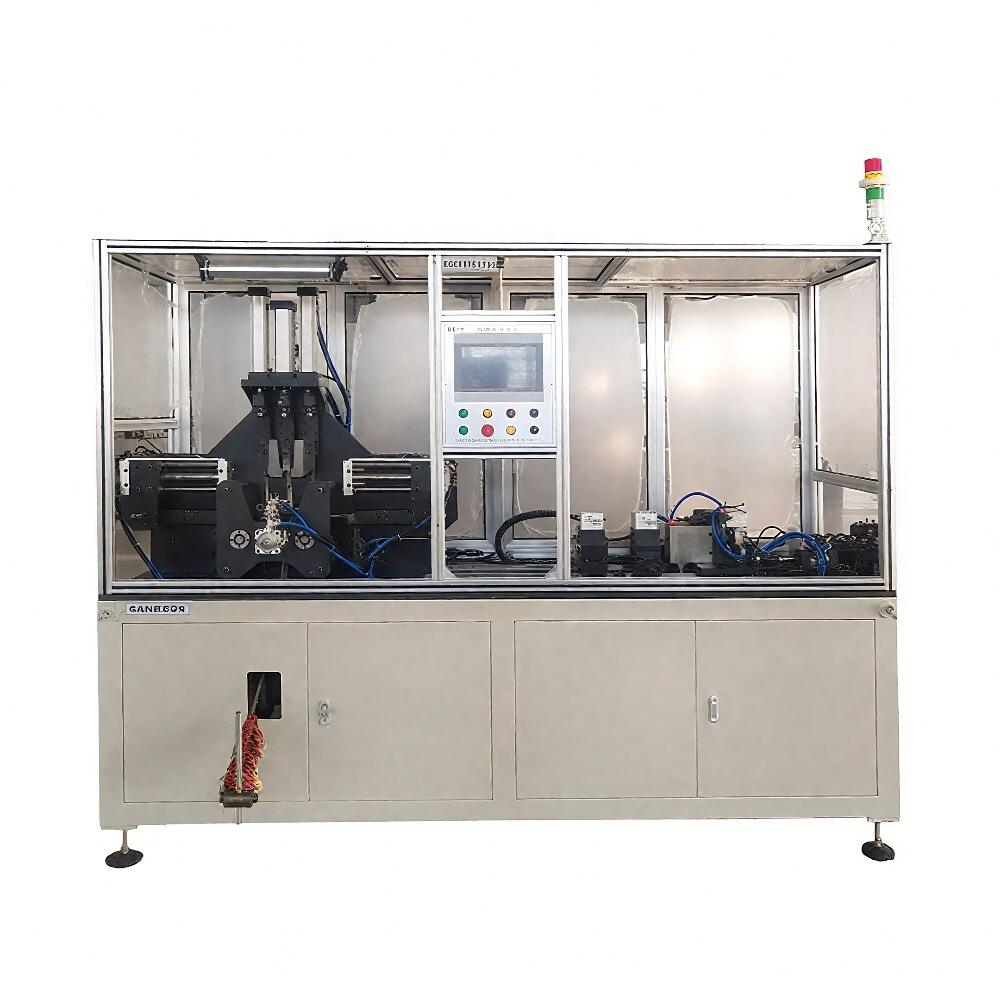 Double-loop Wire Forming Machine for Automatic Enameled Copper Wire Stripping and Bending