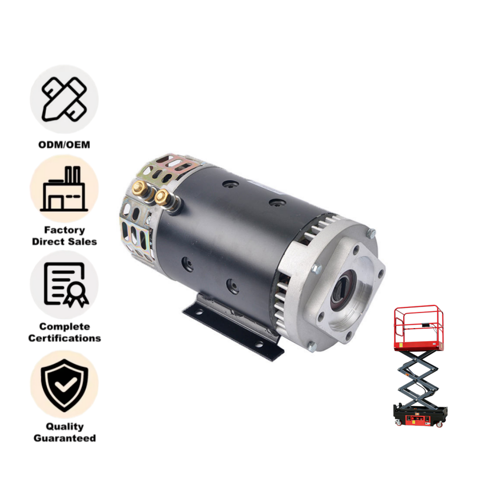 RM2455ZX 24 V, 5500 W højmoment-DC-motor til køretøjskraftenheder