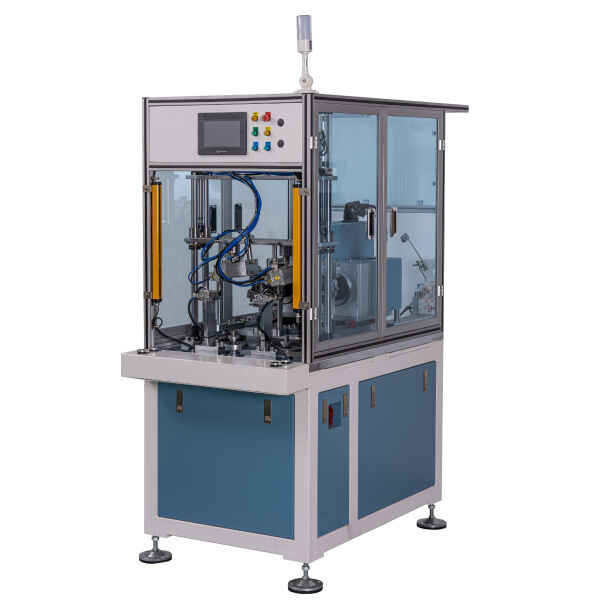 NLRT-03C 2-Station Brushless External Stator Winding Machine kwa mstari wa drone (Light-Duty)
