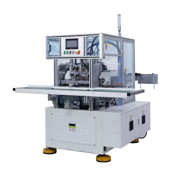 Ayina ya Stator ya NLRT-02B 4-Station Automatic Winding Machine