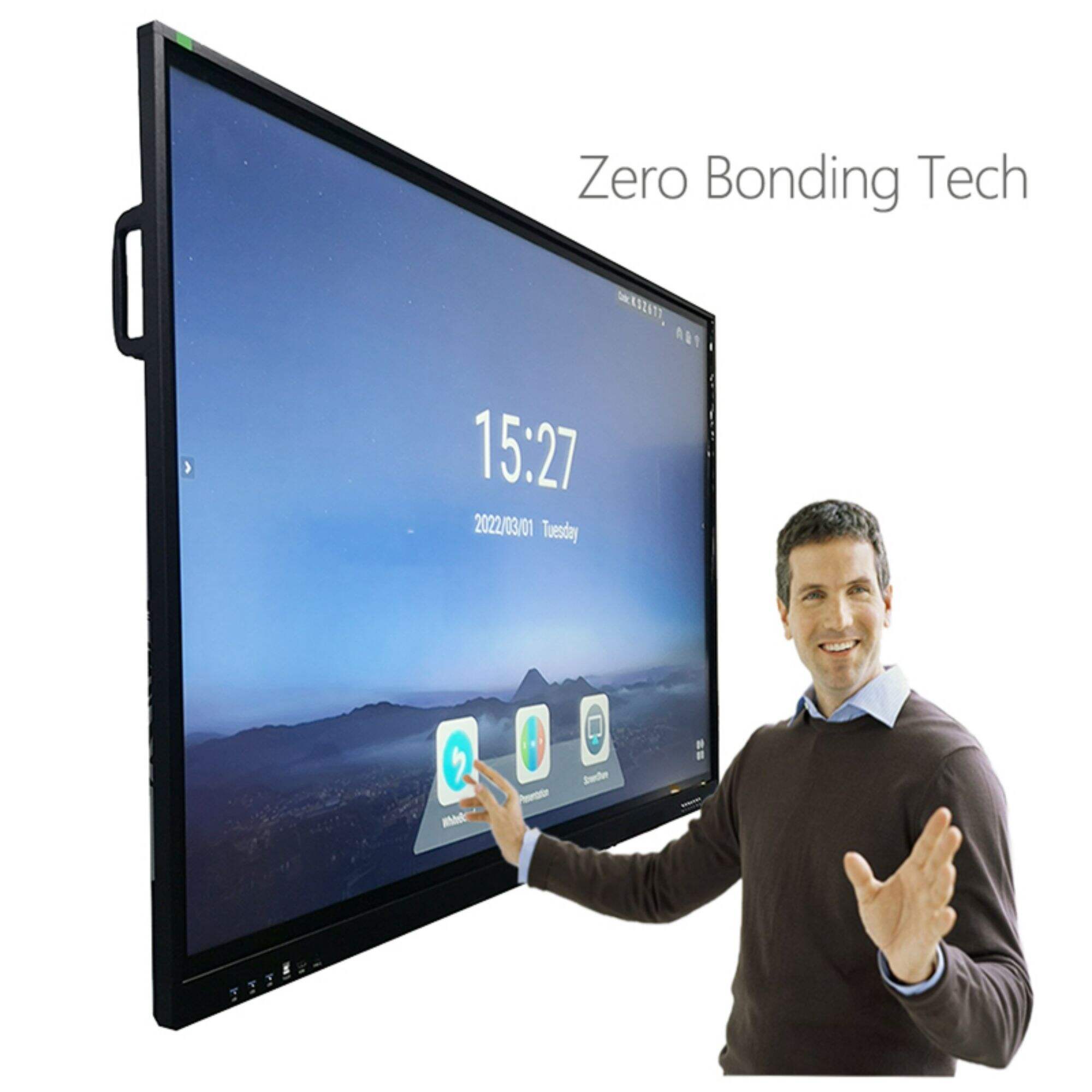 2024 Trendy 4k screen interactive flat panel in the classroom