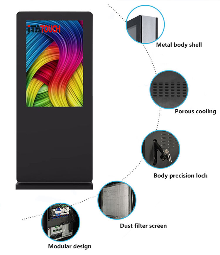 Cooling System Integrated Displays 