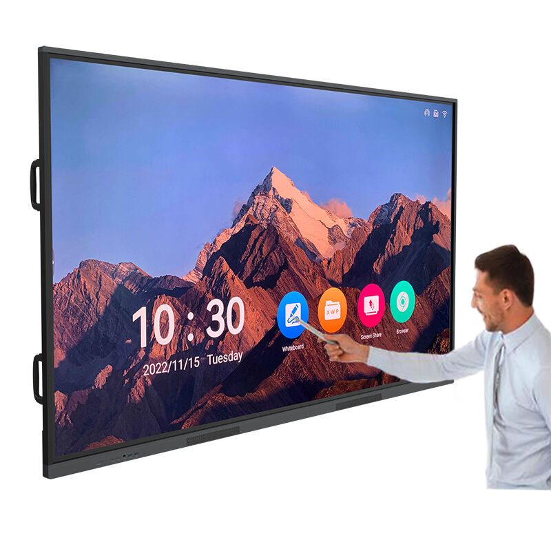 VESA Mount Ready Interactive Touch Screen AIO Workstation for Offices