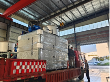 Αντλία θερμότητας Wuxi LongHope 10 τόνων χαμηλής θερμοκρασίας, αντλία κενού για εξάτμιση, απεστάλη για επεξεργασία βιομηχανικών λυμάτων