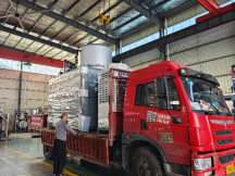 Wuxi LongHope 10 Ton Low-Temp Heat Pump Vacuum Evaporator Shipped for Industrial Wastewater Treatment