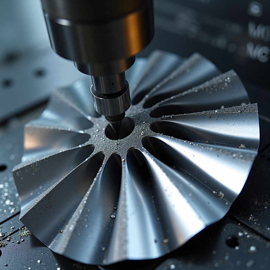 CNC-machined medical implant with mirror-polished surface