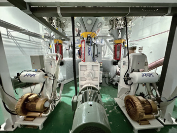 chenqi new three layer film blowing machine plastic extruder machine polyethylene greenhouse film blowing machine price-1