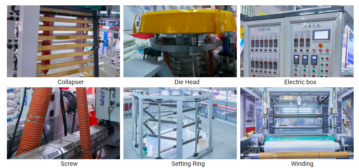 mono layer film blowing machine415-0
