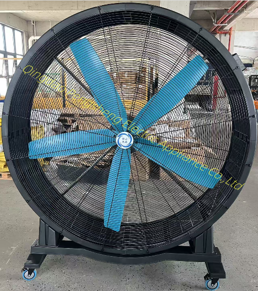 大風量業務用可搬式換気ファン 1m 1.5m 2m サイズ ジムフロア倉庫ファン