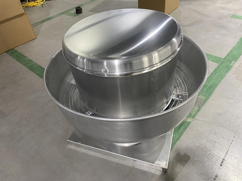 フードトラック用産業換気ファン アップブラスト屋上エキストラクターファン ベルト駆動・直結ドライブ 油煙防止業務用ブロワー