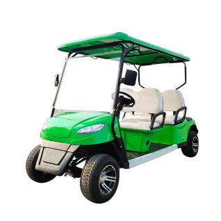 4 places classique goutte d'eau batterie lithium électrique chariot de golf