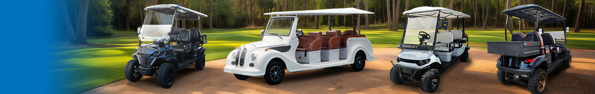 product single rider street ready unique 2 seater forward facing golf cart with cargo box-47