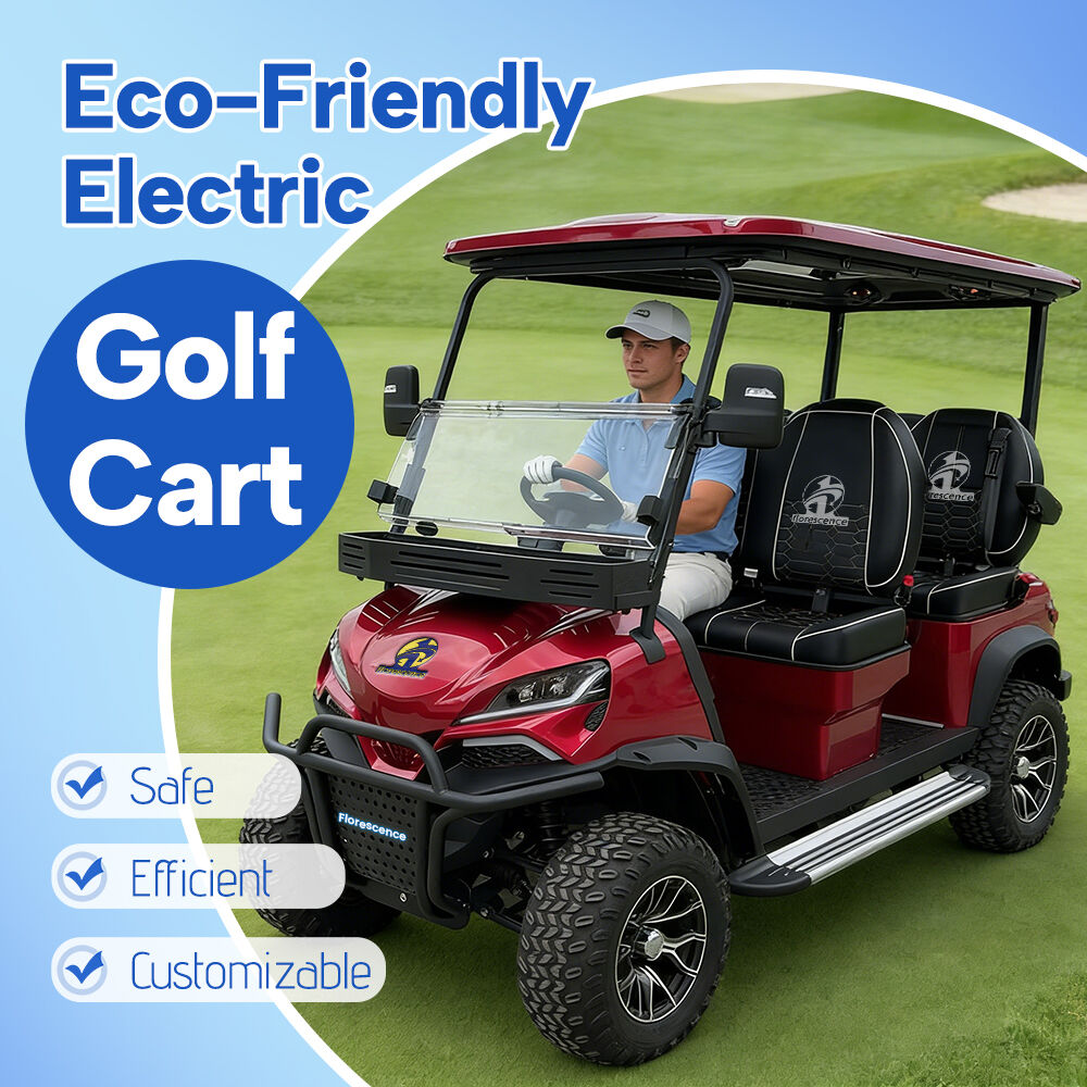 高品質ゴルフバギー、電動6人乗りゴルフカート、2023年新発売観光用