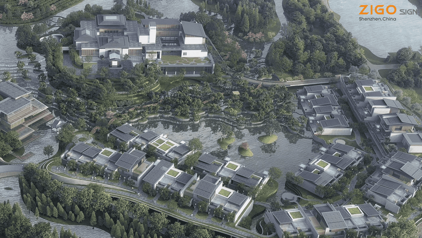 Cleachtas Ealaíne Ionramháilte a Ghinmheas Móna Branda: Cruthú Clever na Córas Comharthaí agus Córas Treoraithe do MGM Residences Zhuhai