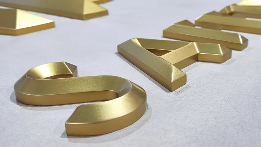 High - Precision Factory Characters for Brand Signage