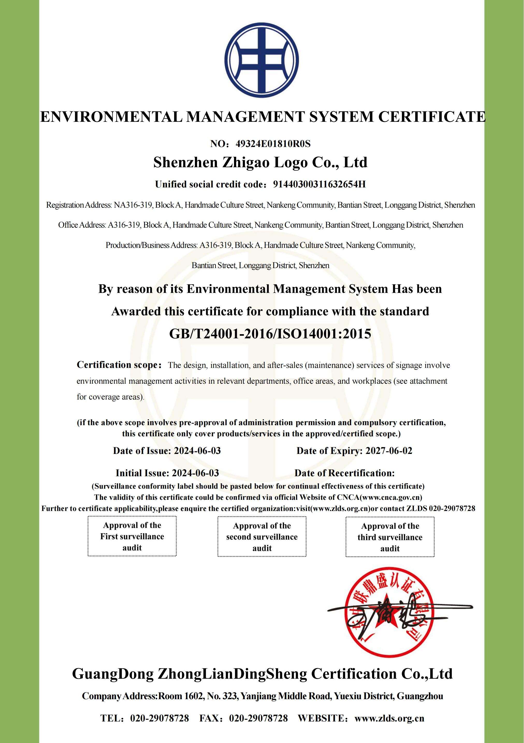 RELATED CERTIFICATES