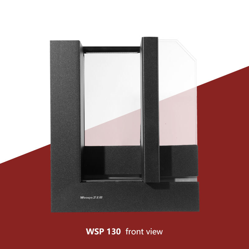 דלת פנורמית דו-זכוכית עם מגן רוח מודרני WSP 130, ייצור גרמני, ציוד איכותי גבוה