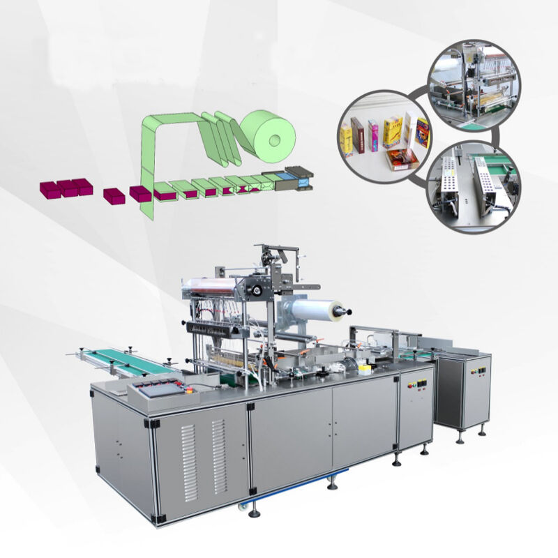 Overwrapping machine for perfume box